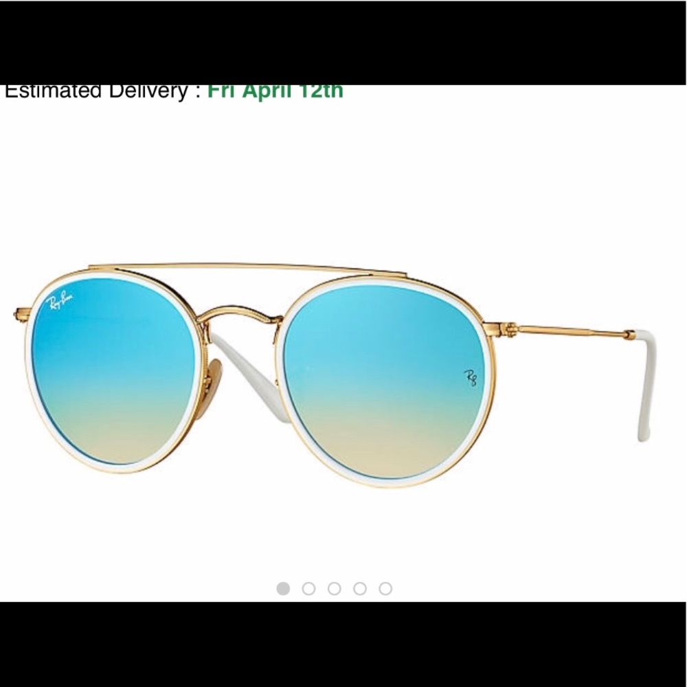 Round double bridge ray ban sunglasses